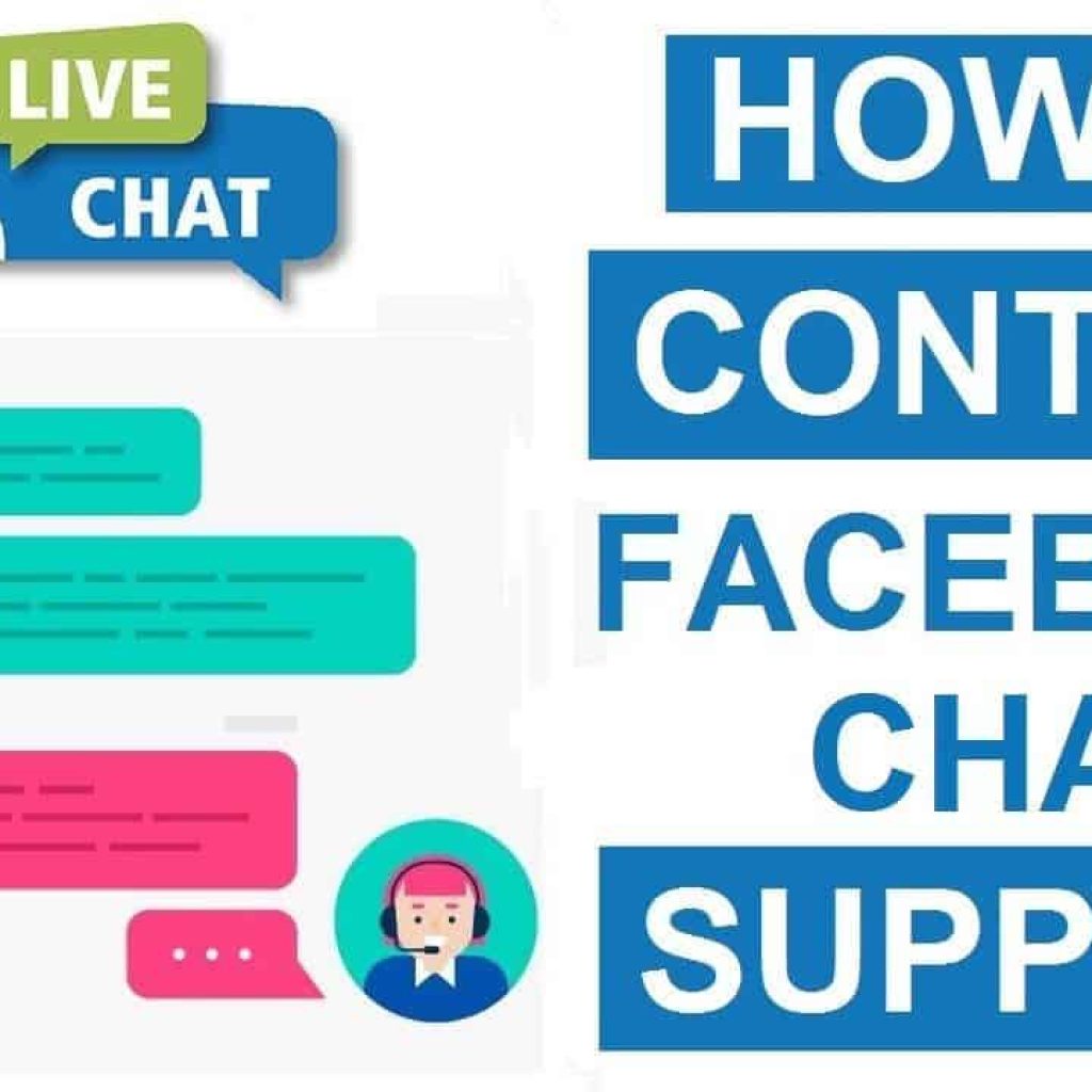 how to access facebook live chat support