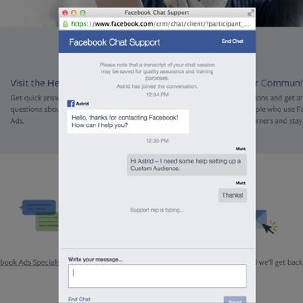 Here’s How You Can Contact Facebook Business Chat Support As A Small